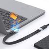 USB C to USB C Angled Cable, 240W 90 Degree Type C Charging Cord Data Cable for Smartphone Laptop