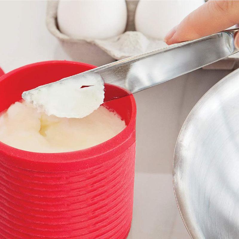 Multifunctional Bacon Grease Container with Filter, Bacon Grease Container Silicone Drum Oil Mesh Filter Holder Storage, Oil Jug