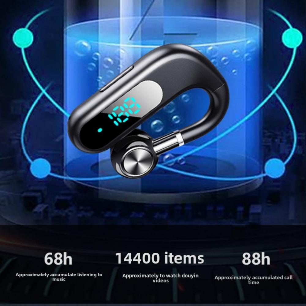 Hanging Ear Bluetooth Headset Wireless Air Conduction Ultra-long Standby Battery Life
