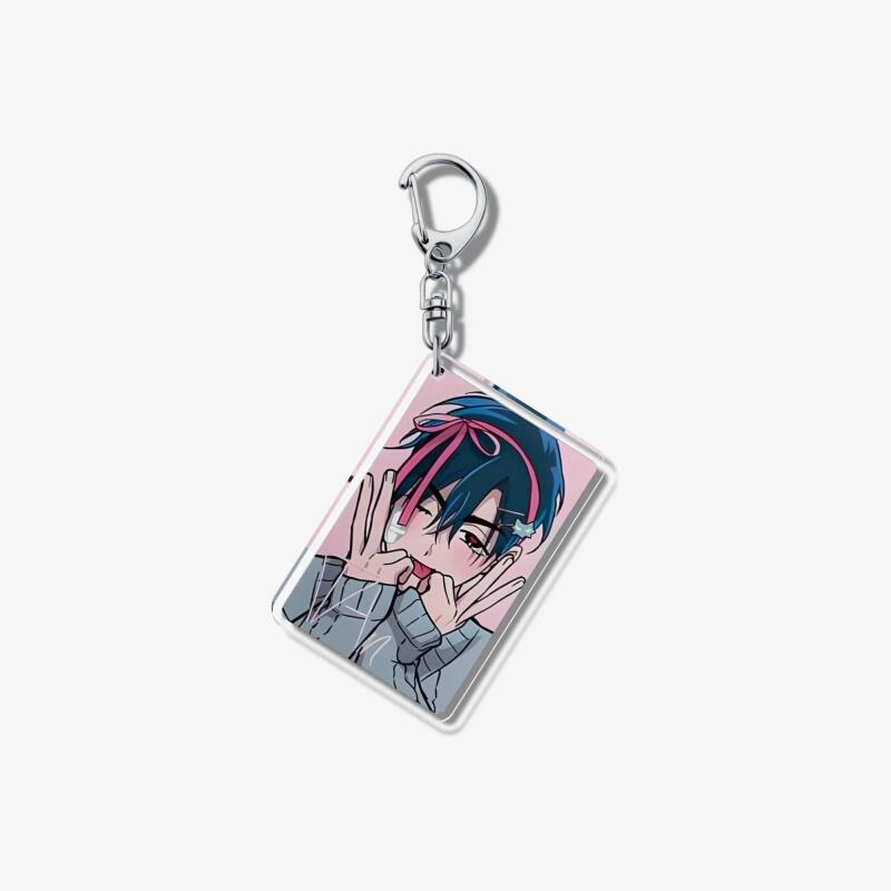 Cartoon Anime Alien Stage Mizi Sua Till Ivan Hyuna Luka Acrylic Key Chain Backpack Pendant Accessories Fans Exquisite Gifts