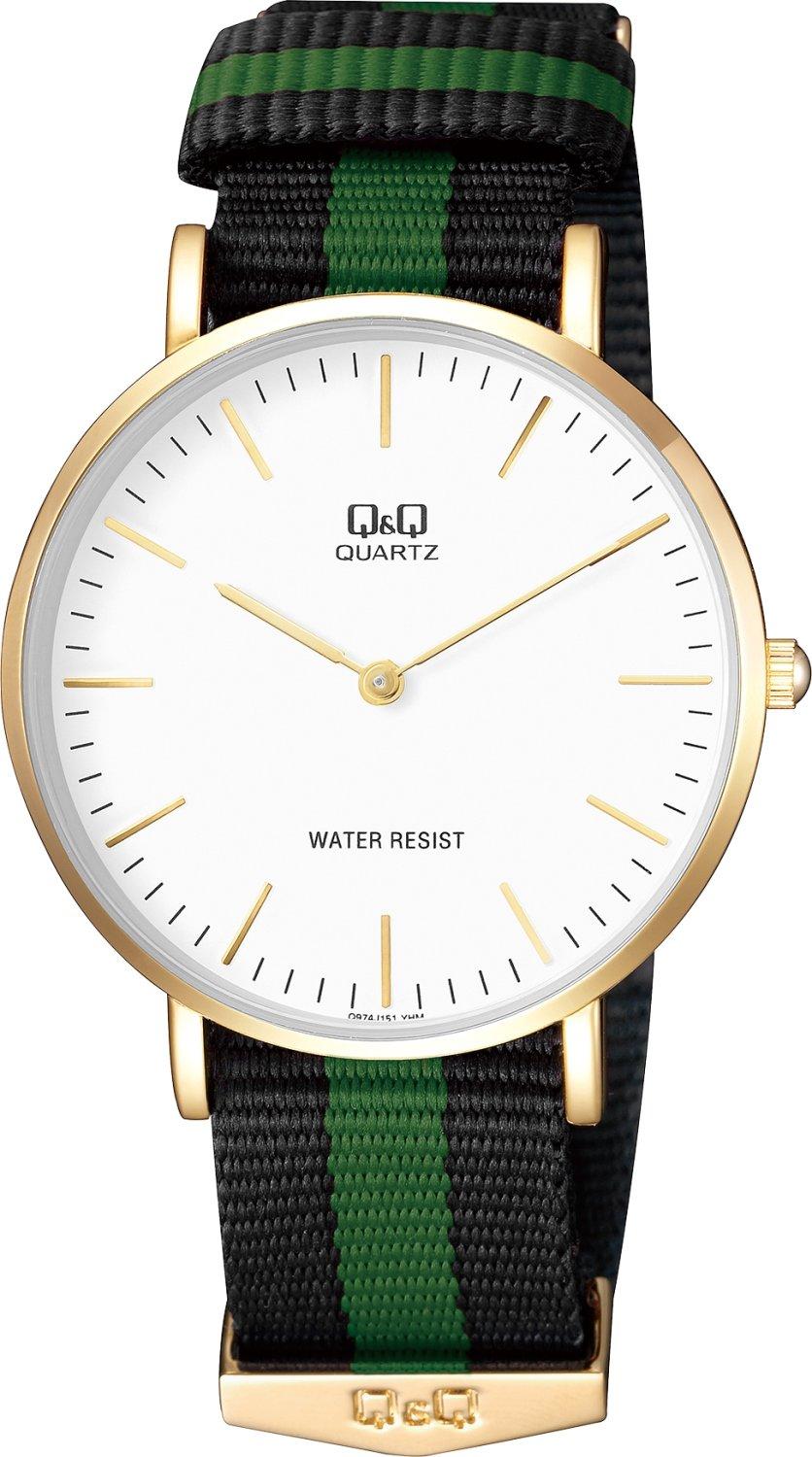 

Cue Cue Watch Black & Men s Q974J151, Imported, чёрный