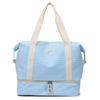 Pleated Model with Shoe Compartment Dry and Wet Separation Fitness Yoga Bag Outdoor Picnic Ingredients Storage Cotton Clothes Hand Luggage Bag