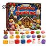 Christmas Party Favors Squeezy Toy Advent Calendar 2026, 24 Days Dumpling Toys Countdown Gift for Kids Calendar, Decor Jumbo Mini Glitter Stress