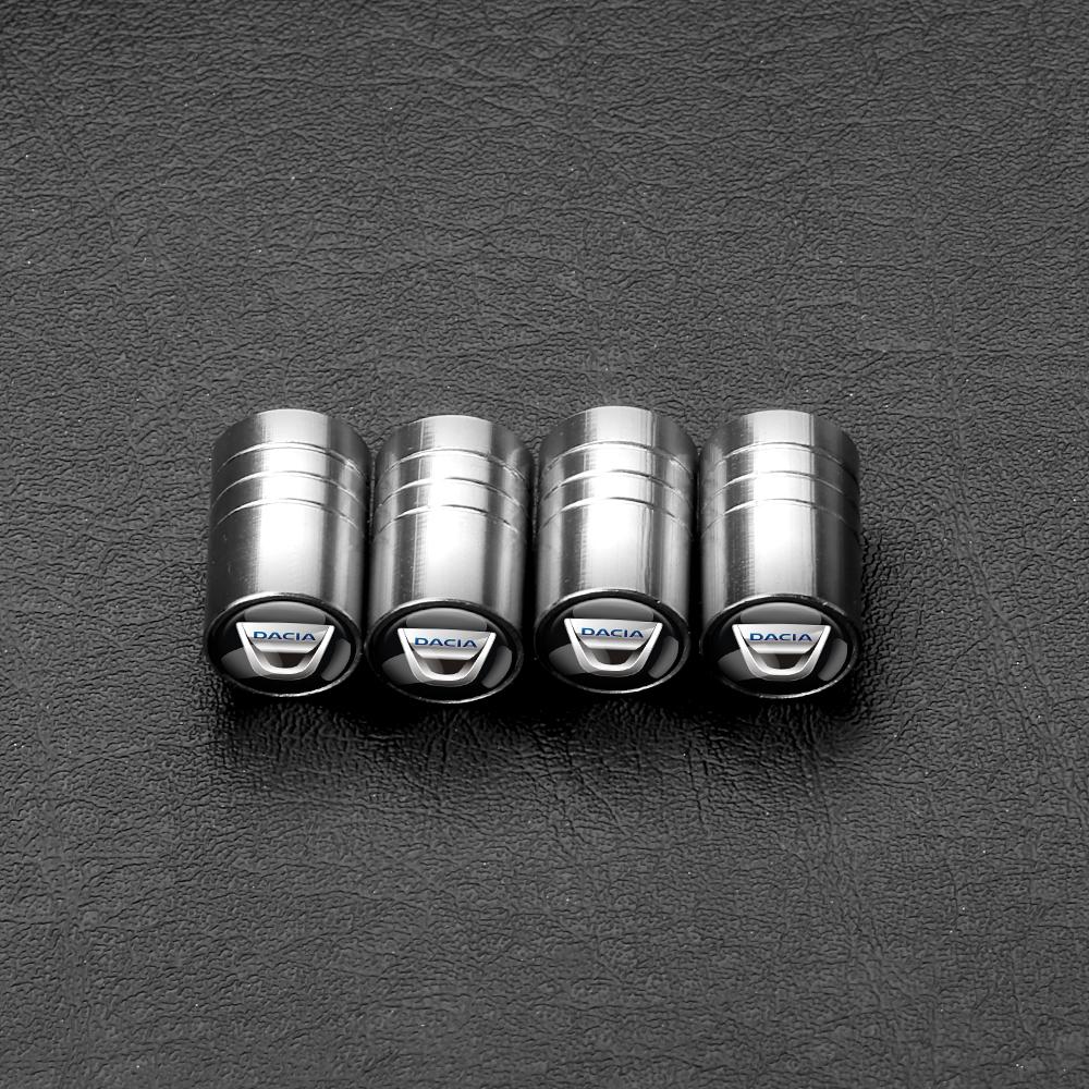 4pcs Metal Car Wheel Tire Valve Stem Cap Cover For Renault DACIA Fluence Scenic Loguna Logan Twingo Clio Captur Koleos Megane HH49
