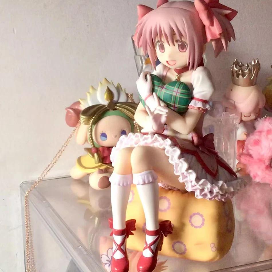 Anime Magikano Puella Magi Madoka Magica Figure PVC Model Doll Desktop Decoration Action Figurine Collecting Toy Kid Gifts
