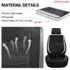AUTO PLUS Universal Car Seat Cover Set Pu Leather Vehicle Cushion Full Surrounded Protector Fit Most Car Suv Truck  Accessories