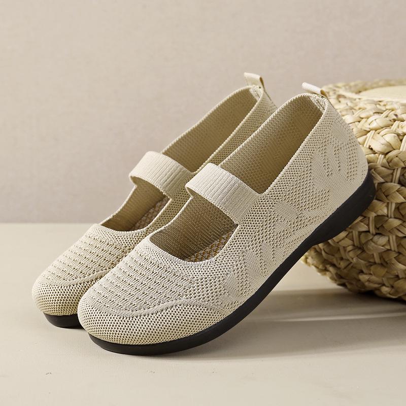 Comfortable Breathable Cloth Shoes with Soft Soles for Women
