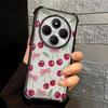 Phone Case for Xiaomi Redmi A3 A3X A5 K80 Pro K80 5G 13C 14C Clear Cover Cartoon Bow Cherry