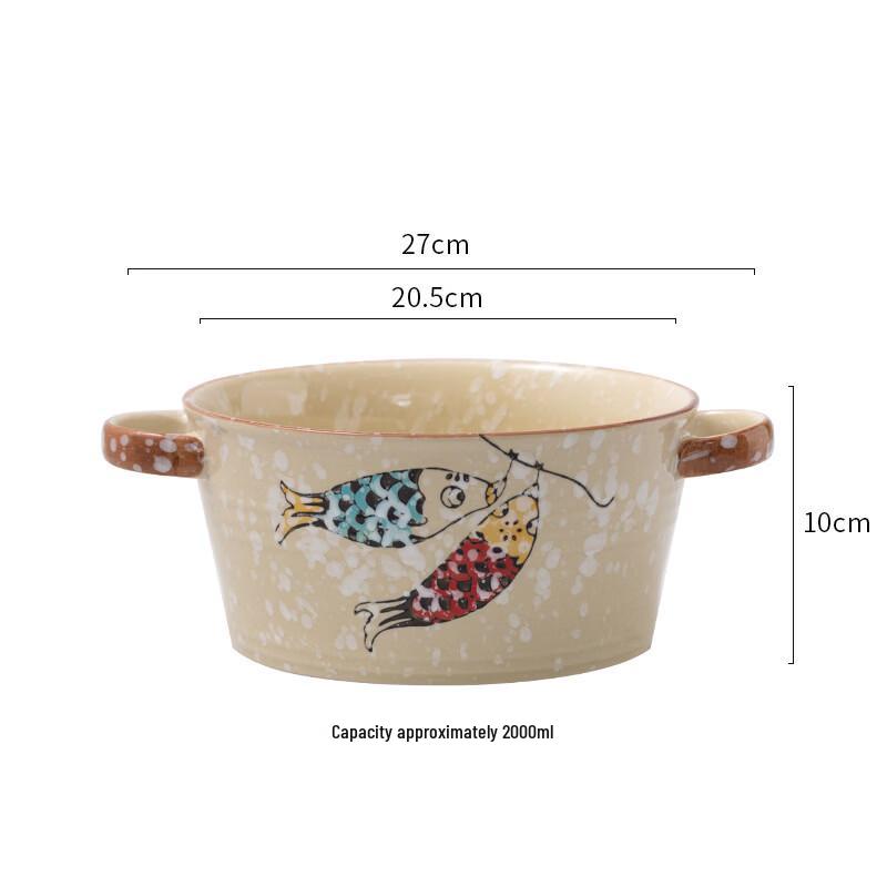 

Japanese Style Ceramic Noodle Bowl