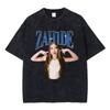 Washed Vintage Graphic T-shirts Zahide Ballert Auf Lautlos for Men and Women, Fashion Hip Hop T-shirts, T-shirts3393