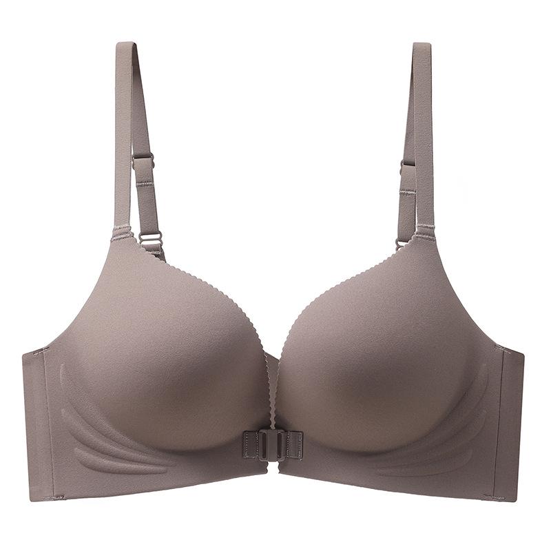 Dai Mei Zi Wireless Front Clasp Shaping Bra: Anti-Sagging, Bust-Enhancing, Sexy Design for Women