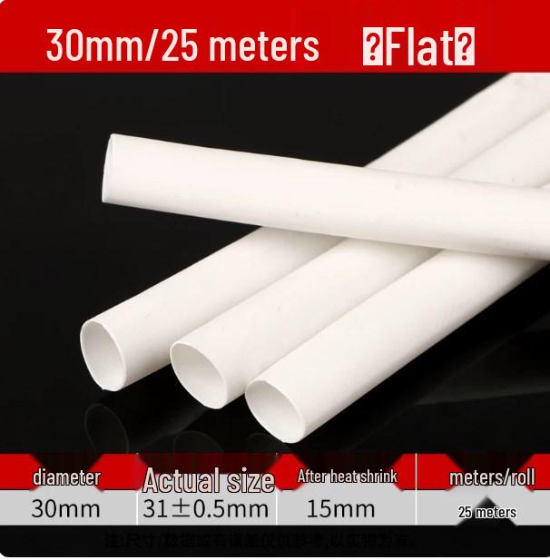 Thickened White Heat Shrink Tubing for Cable Repair and Protection