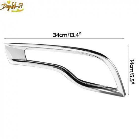 For Honda CR-V 2017- Chrome Tail Rear Bumper Reflector Fog lamp Cover Trim