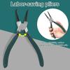 4Pcs Snap Ring Pliers Set Lock Ring Circlip Pliers for Snap Ring Removing Tool Installing Puller Locking Rings Shafts Hand Tool