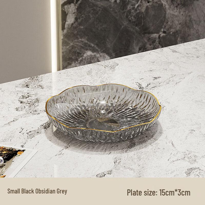 Пластиковая тарелка для фруктов в форме лепестка Deouxingguang из ПЭТ