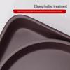Non-slip Rectangular Plastic Serving Tray