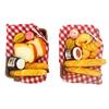 1:12 Dollhouse Miniature Breakfast Set Bread Basket Doll House Food Accessories