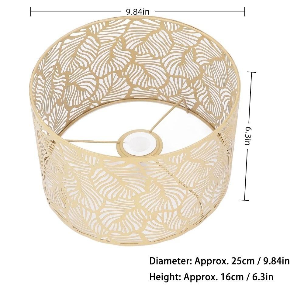 Geometric Pattern Lamp Cover Medium Size Chandelier Lamp Shades Modern Wall Lamp Shade Bedroom