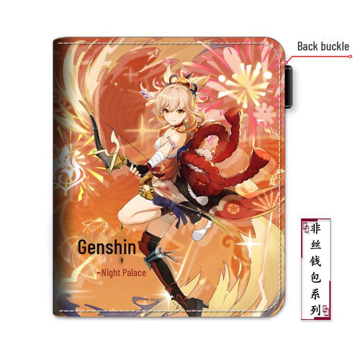 Кошелек с аниме-игрой Genshin Impact высококачественный периферийный продукт 1250₽