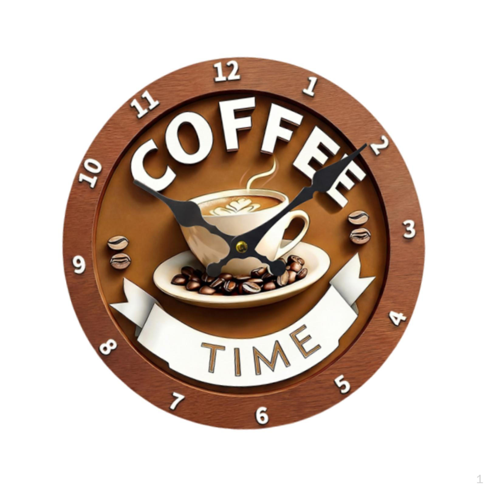 

Aesthetic, Modern Wall Clock with Decorative Ornament for Office, Bedroom, Living Room And Lounge 20cm
