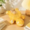 Creative Cartoon Turtle Toy Flash Flowing Sand Miniature Tortoise Statue  Tabletop Ornaments