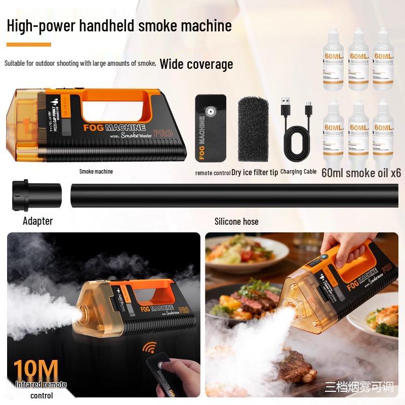 LENSGO Langshige Smoke Master Pro Ручной дымогенератор для фотографии