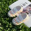 Girls' Canvas Shoes Spring New Children Casual Shoe Cute Girl Shoe Soft Sole Anti Slip Single Shoes Flat Shoe  Lona