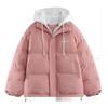 2024 Winterjacke aus verdickter Baumwolle im koreanischen Stil mit Kapuze für Damen