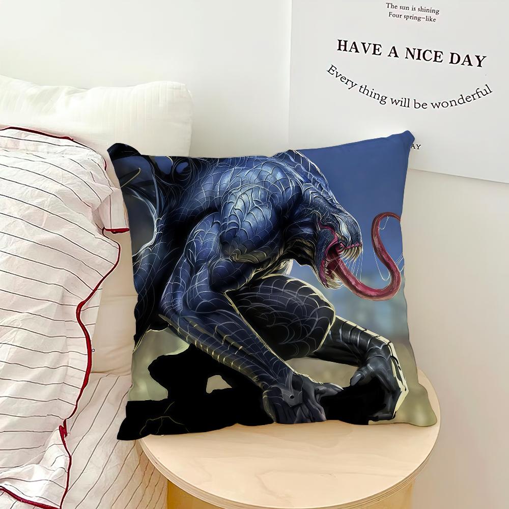 Movie Cool Art V-Venom Ml Cushion Cover Comfortable Soft Hogar Pillowcase For Sofa Living Room Bed Home Decor Protective Covers