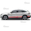 Car Door Side Skirt Stripe Sticker Decal For Mercedes Benz GLE GLK ML Class AMG W164 W166 GLE350 GLE400 GLK350 ML350 Accessories