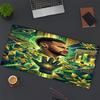 Neymar Jr Print Mouse Pad, for Keyboard Pad Laptop PC Mat for Office Home Use, Desk Decor, Perfect Birthday Gift for Gamers