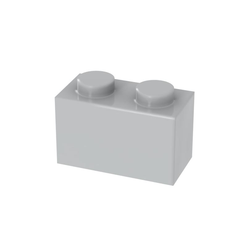 [FunBrick] 20/50/100PCS 1x2 Brick DIY Building Blocks Thick Figures Bricks Dots Creative Compatible With 3004 Toy f