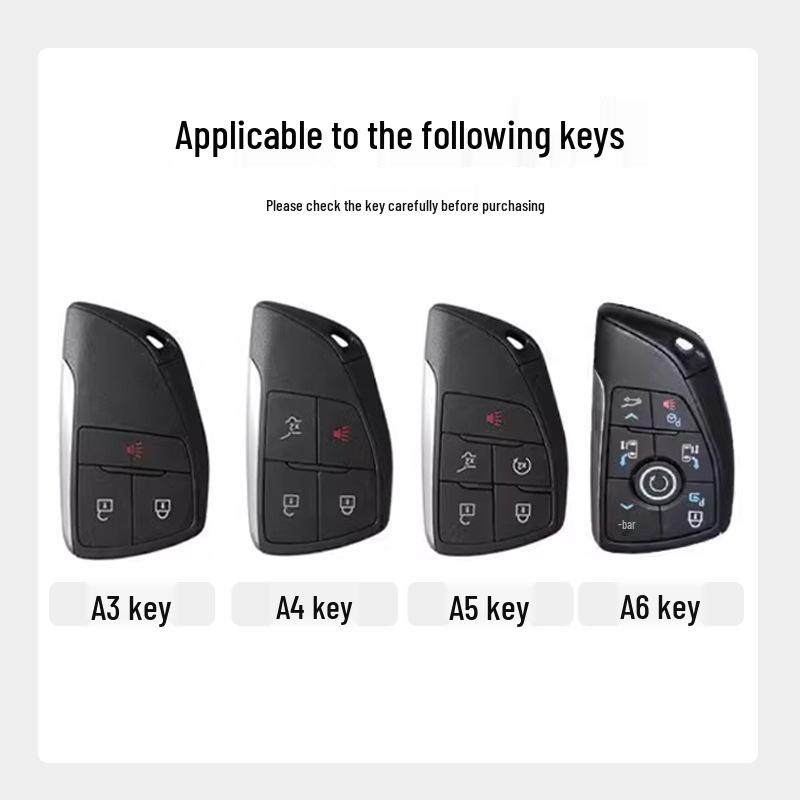 Chevrolet Equinox 2025 Premium Key Case with Metal Buckle - Full Coverage Accessories