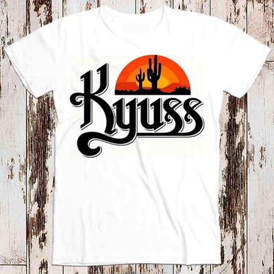 230 g/m² 100% bavlna Kyuss Rock Metal Sons Of Stoner Hard Retro Bestseller T-shirt Hudební Retro Top Dárkové Cool Unisex 8571