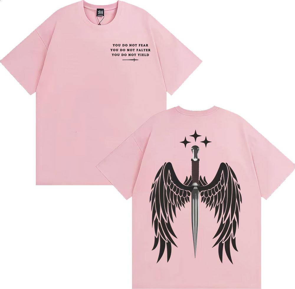 Limited Bat Boys Azriel Shadowsinger T Shirt Men's Clothing Harajuku Vintage Graphic T Shirts Male Summer Tops Short Sleeve Tees