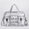 Large Capacity PVC Travel Bag - Wet/Dry Separation, Waterproof, Handheld & Crossbody Gym Bag
