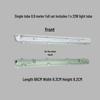 T8 Waterproof Double/Single LED Fluorescent Lamp Set, Dustproof & Explosion-Proof, Daylight Lamp Holder