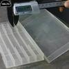 5Pcs Twist Drill Empty Box Storage Boxes Plastic Toolbox Tools Accessories Woodworking Drill Bits Transparent Plastic Boxes