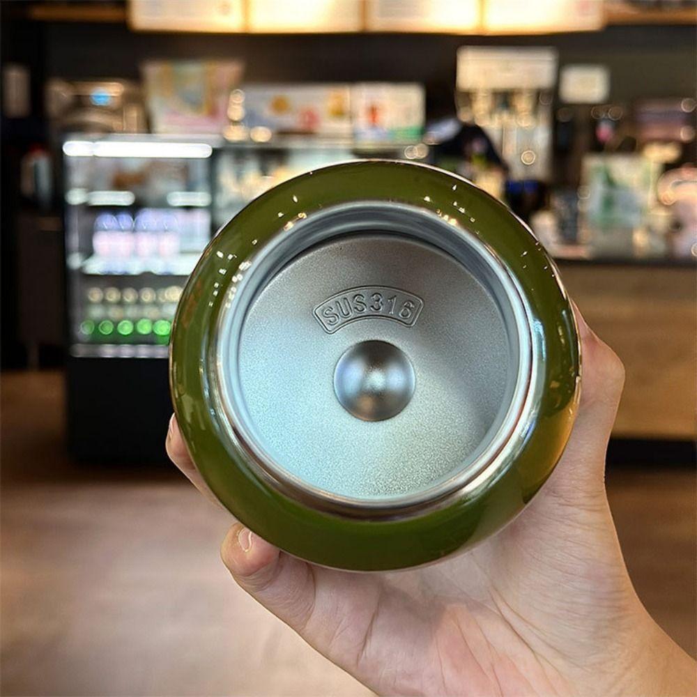 Drinking Kettle Hand-held Thermos Cup Stainless Steel Fitness Drinking Bottle  Practical Gift