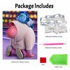 Disney S Inside Out Pearl Art Whimsical Creative Pearl-Style Illustration Kit 5D DIY Pearl Embroidery Mosaic Cross-Stitch Kit for Home Decor