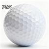 Palline da Golf Comode 1/6/12 Pezzi Palla per Allenamento a Lunga Distanza, Palla a Doppio Strato per Allenamento dello Swing e del Putting per Campo Pratica Interno Esterno