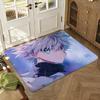 Killua Zoldyck Floor Mat Soft Thickened Absorbent Non-Slip Bedroom Living Room Door Mat Home Decor Flannel Rugs