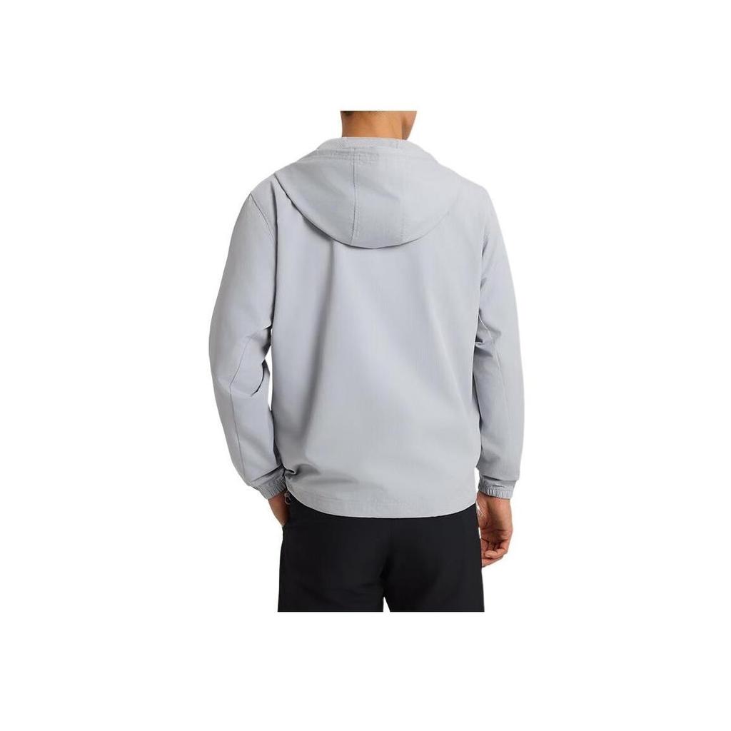 Under Armour UA Rival Windproof Breathable Jacket Men Gray 1390149-011