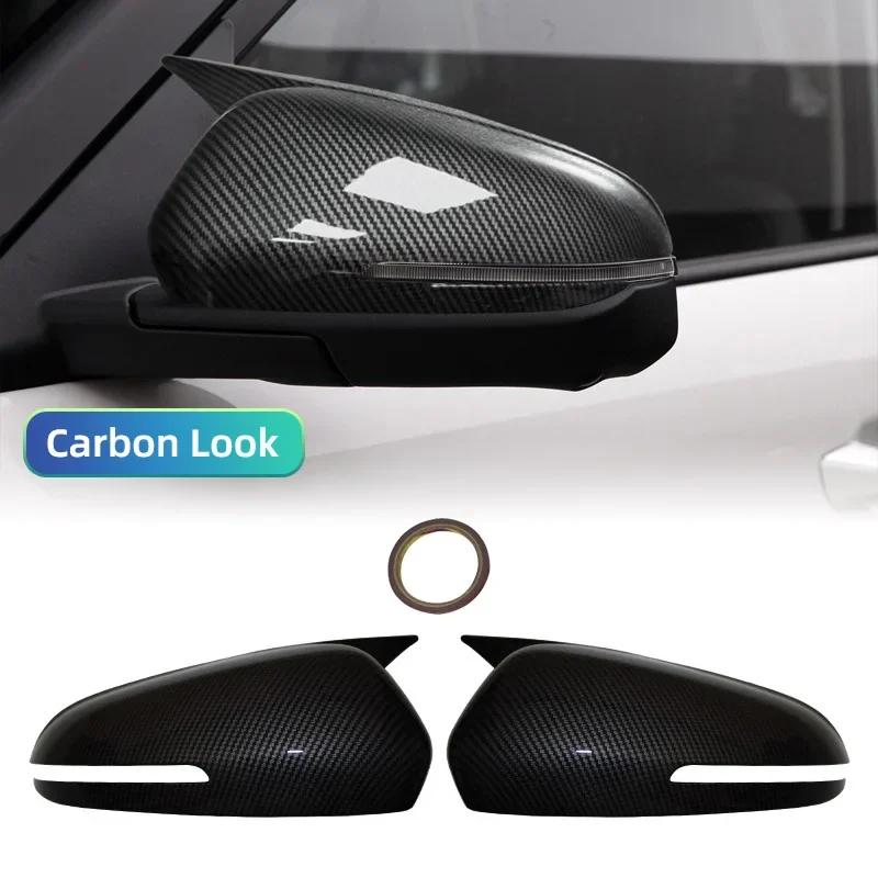 For Hyundai IX25 - Car Rearview Side Mirror Decorate Cover Trim Black Exterior Accessories