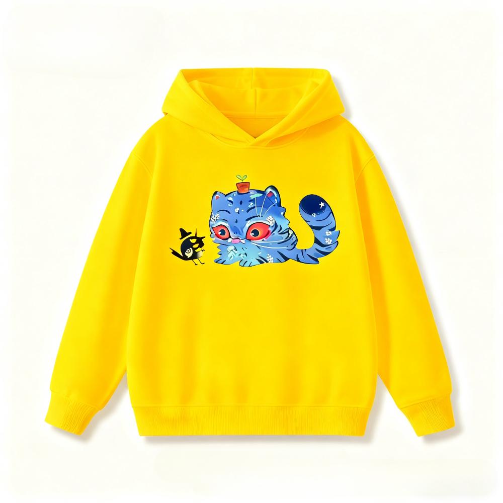 Korean Popular Kpop Demon Hunter Children's Sweatshirt Boys and Girls Clothing Autumn and Winter Warm Children's Hoodie