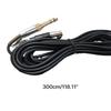 Durable Replacement 3.5mm Cable for Q701/K712/K702/K240 Headphone Extension Wire Improved Connectivities Cord 300cm