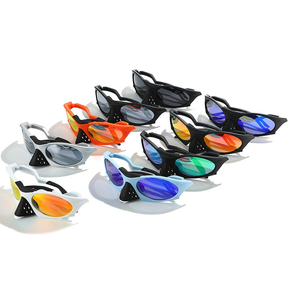 Outdoor sports cycling polarized sunglasses, trendy and retro style, suitable for travel and driving