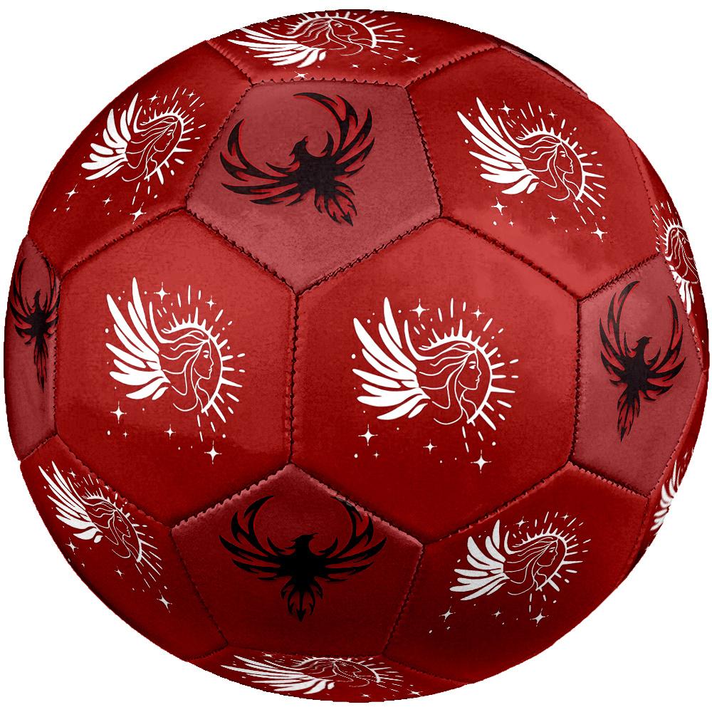 1PC Angel Wings Sparkle Phoenix Symbol Soccer Ball Size 5 Football Machine Sewn Indoor/Outdoor Universal Football S33