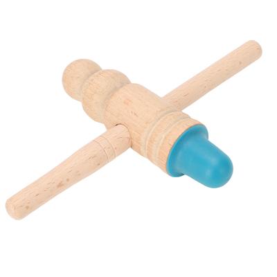 Wooden Stick Massage Tool   Sha   Tissue Trigger Point Massage Tool for Foot Body Relaxation with Silicone Head