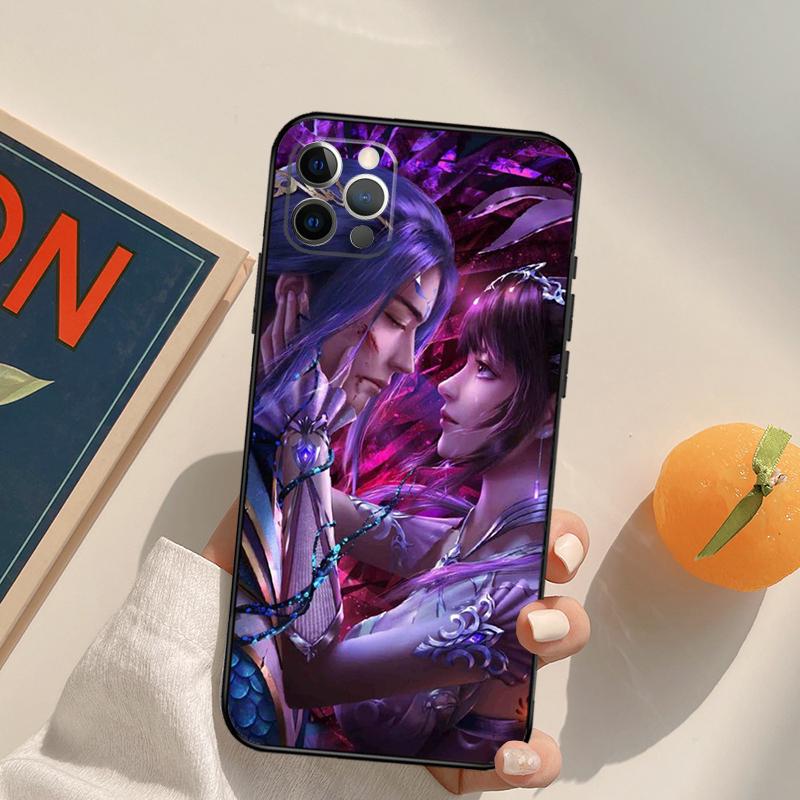 

Douluo Dalu Soul land Cover Case For iPhone 16 15 14 13 12 11 Pro Max XS XR X 12 13 Mini 16 15 Plus Fundas iPhone 12